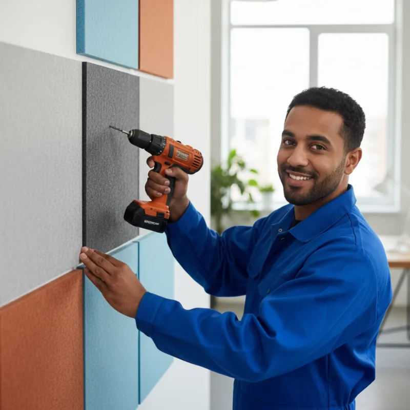 Acoustic Pet Panel Installation