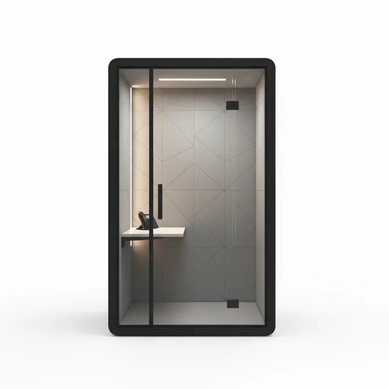 Soundproof Phone Booth