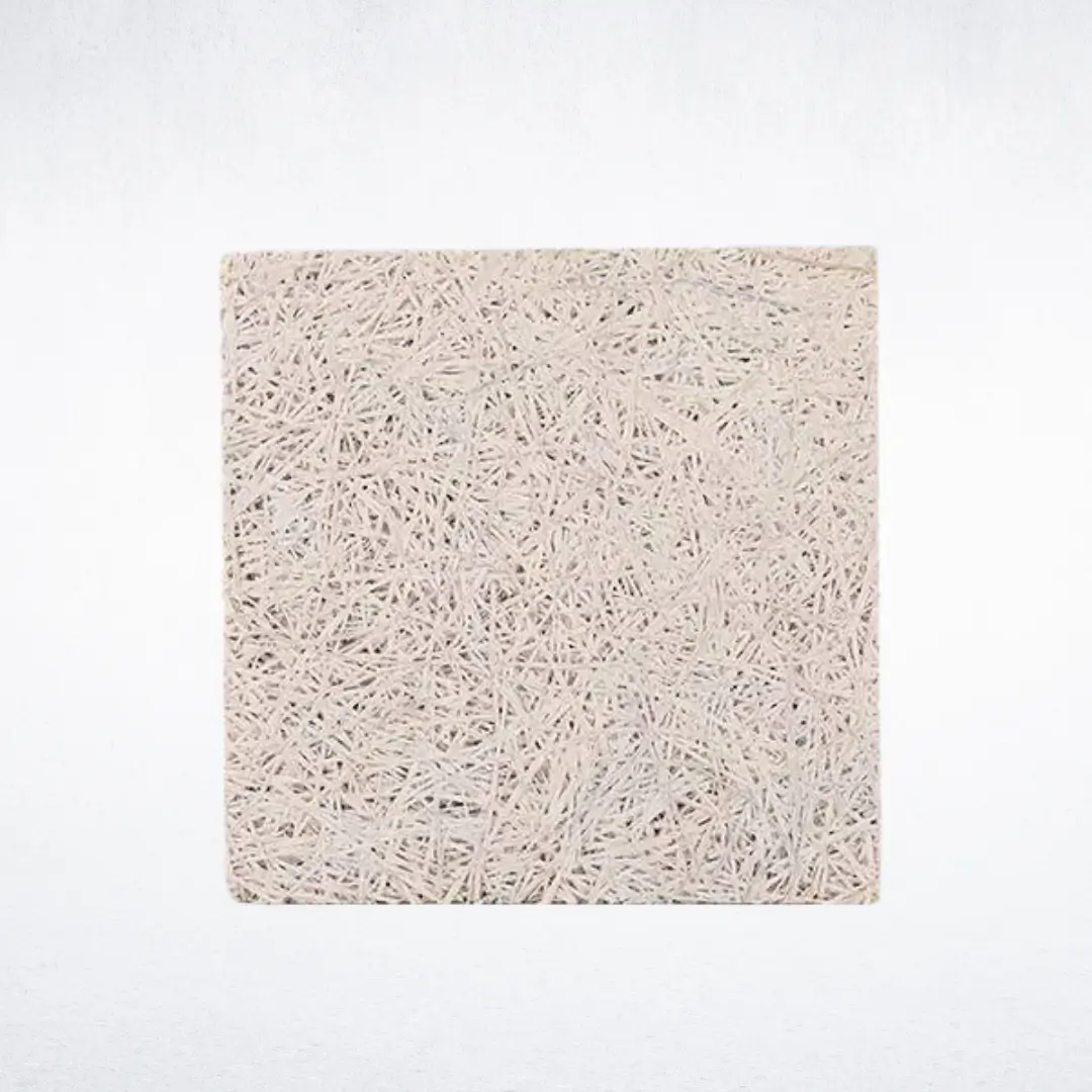 Acoustic wood wool panels