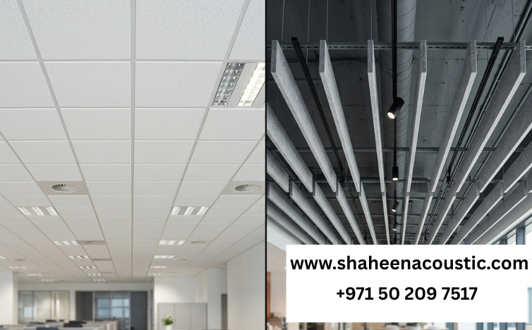 Acoustic Ceiling Tiles vs Ceiling Baffles