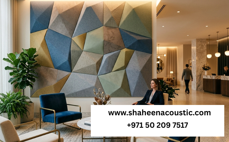 Acoustic Fabric Panels for Abu Dhabi Hotel Interiors