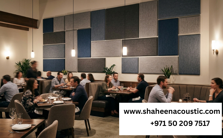 Acoustic Fabric Panels for Dubai Restaurants