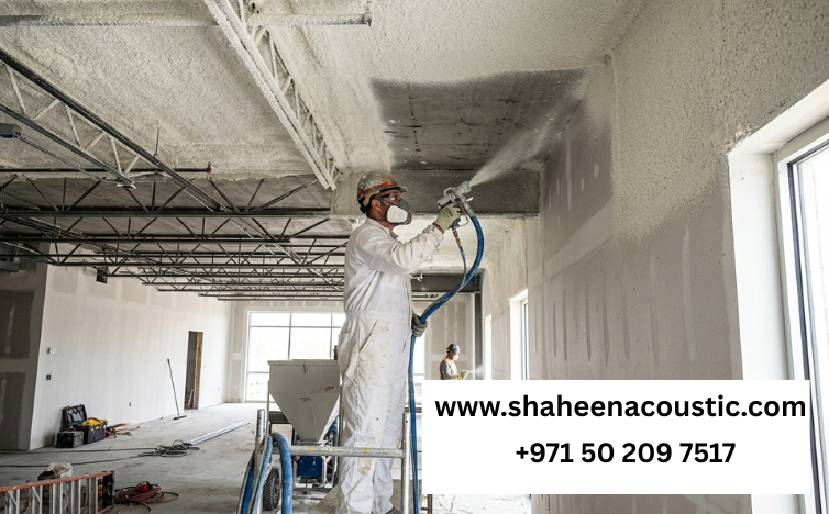How Sonoglass Spray Works on Dubai Walls and Ceilings