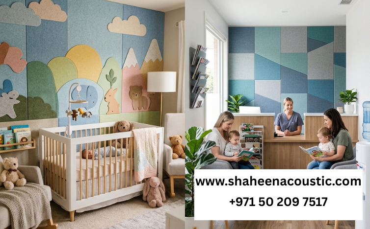 Acoustic Fabric Panels for Dubai Nurseries and Clinics